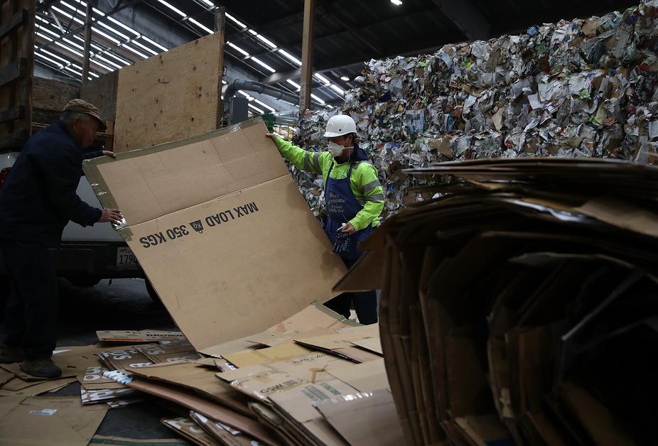 Recycling plant