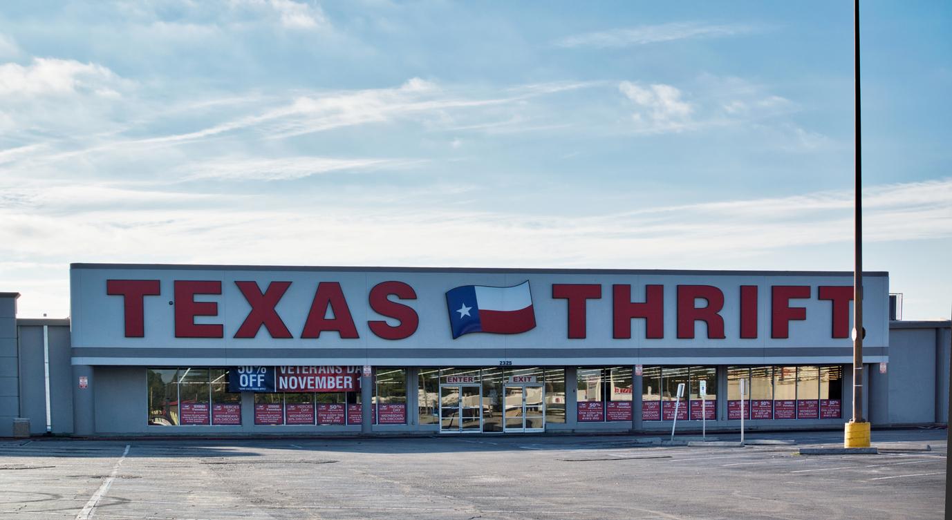 Thrift Stores and Outlets in Houston, Texas