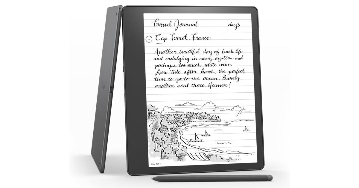 Amazon Kindle Scribe with pen