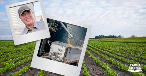 Earth Day Soybean Farmer