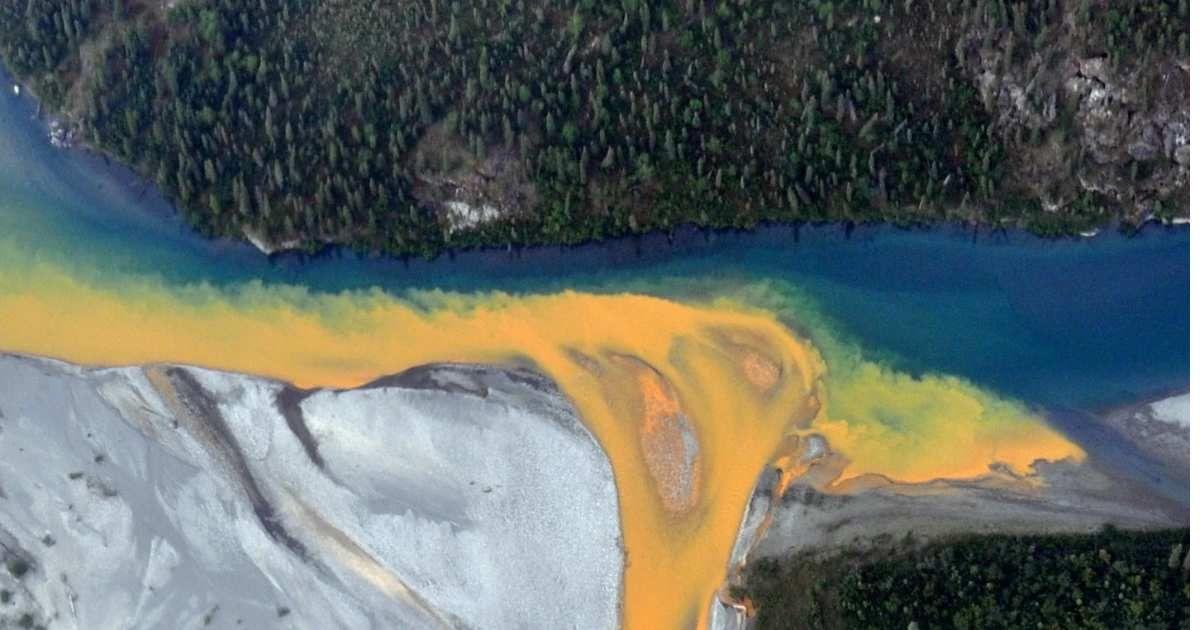 An aerial view of the rust-colored Kutuk River in Gates of the Arctic National Park in Alaska. (Cover Image Source: University of California/Photo by Ken Hill/NPS)