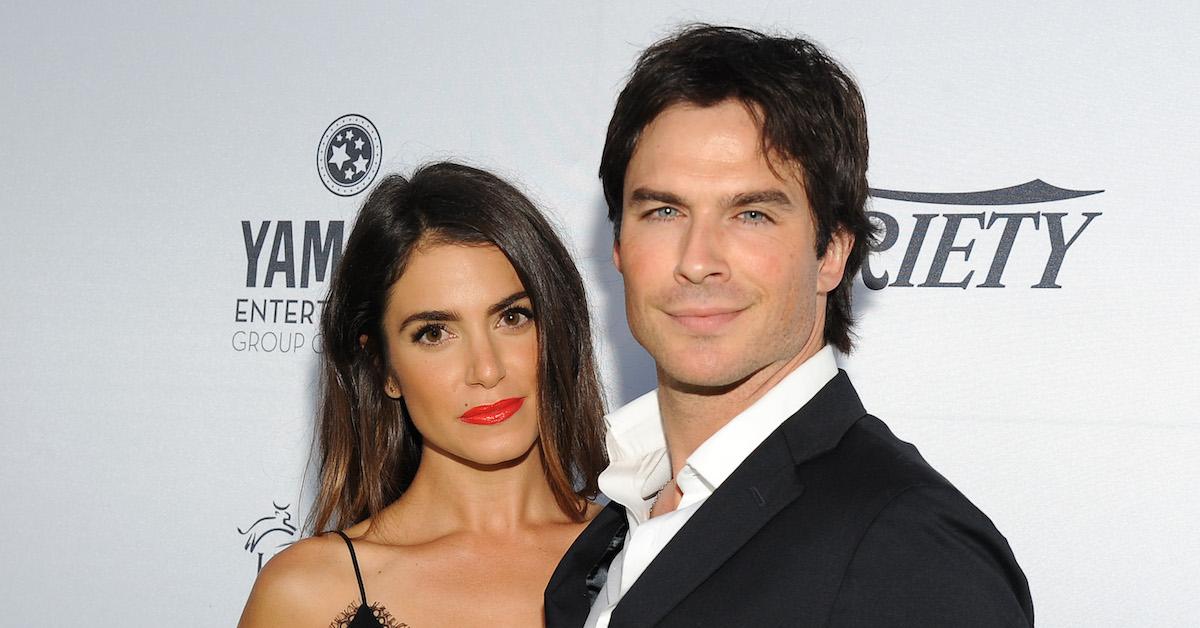 Nikki Reed and Ian Somerhalder