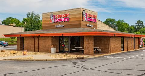 dunkin donuts vegan items