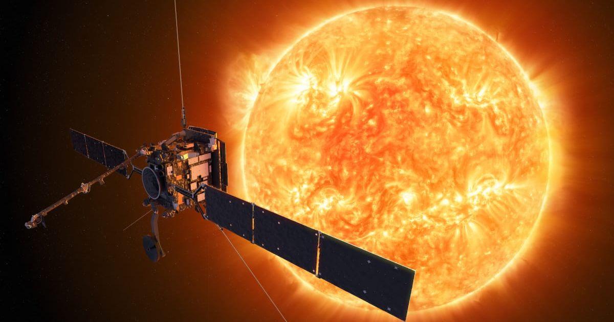 This graphic was updated in April 2025 to show an image of the Sun taken by Solar Orbiter's EUI instrument. (Cover Image Source: ESA)
