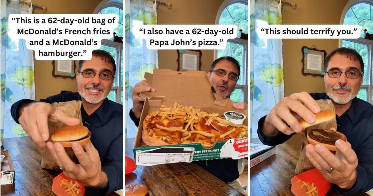 Doctor kept popular fast foods in his kitchen for two months and was left in disbelief (Cover Image Source: Instagram | @docrob.holistic)