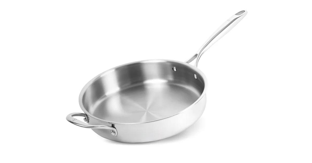 stainless steel saute pan