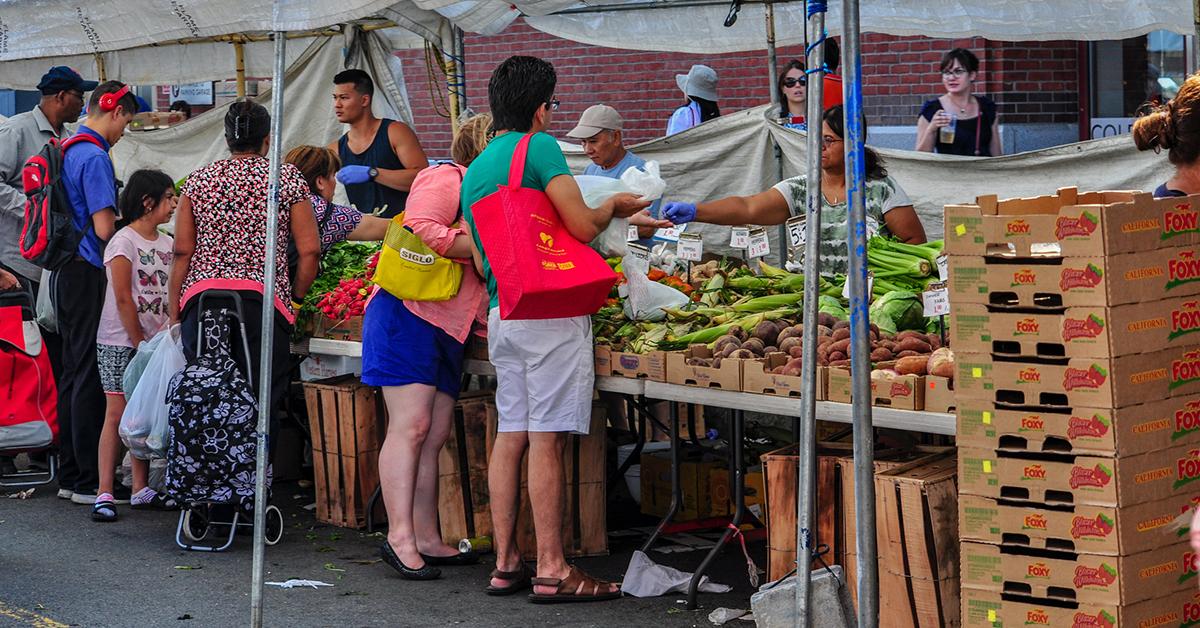 farmers market