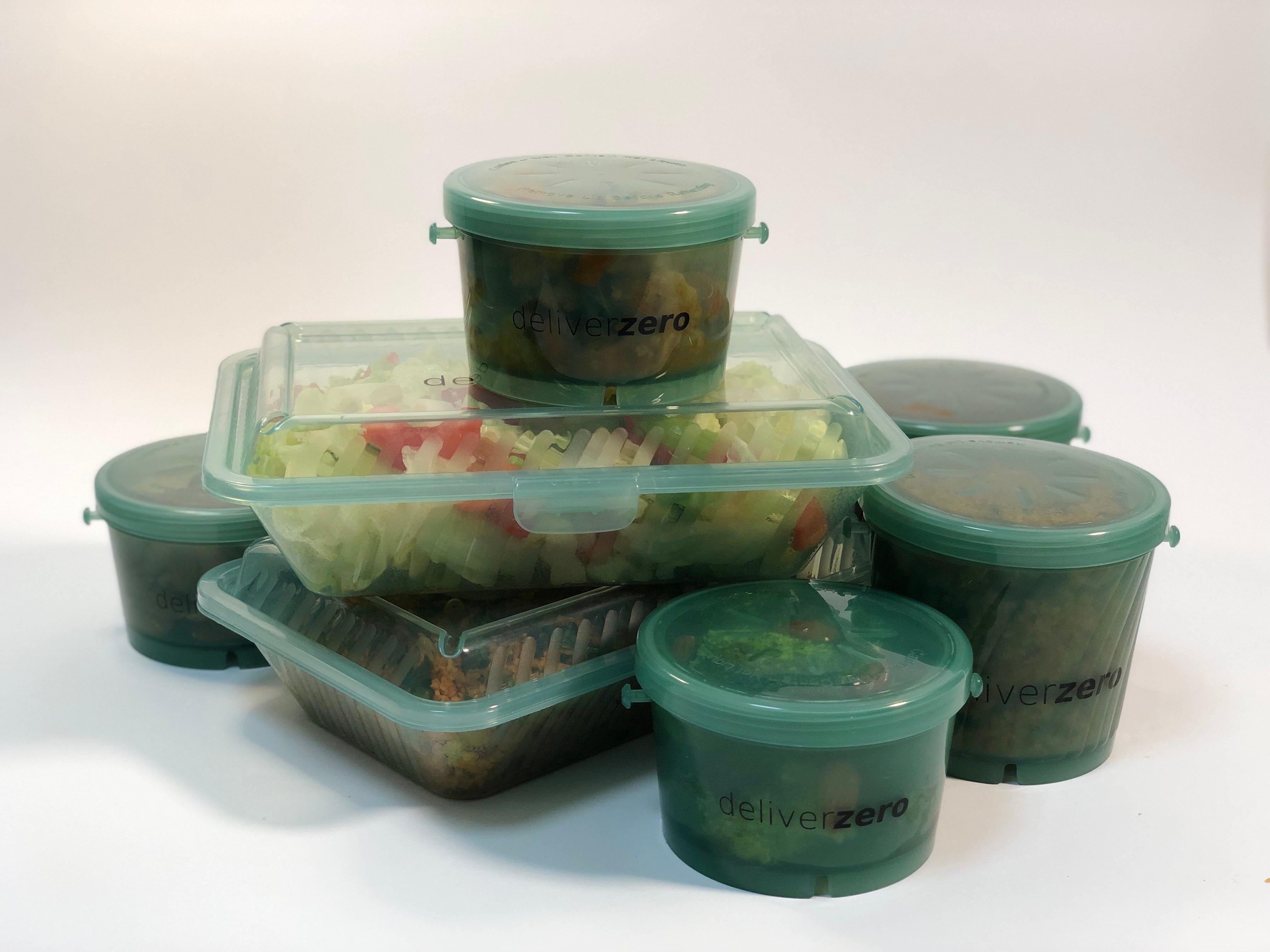 DeliverZero - Food to go in reusable containers