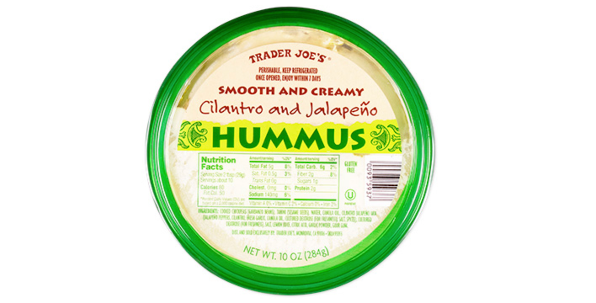 cilantro hummus