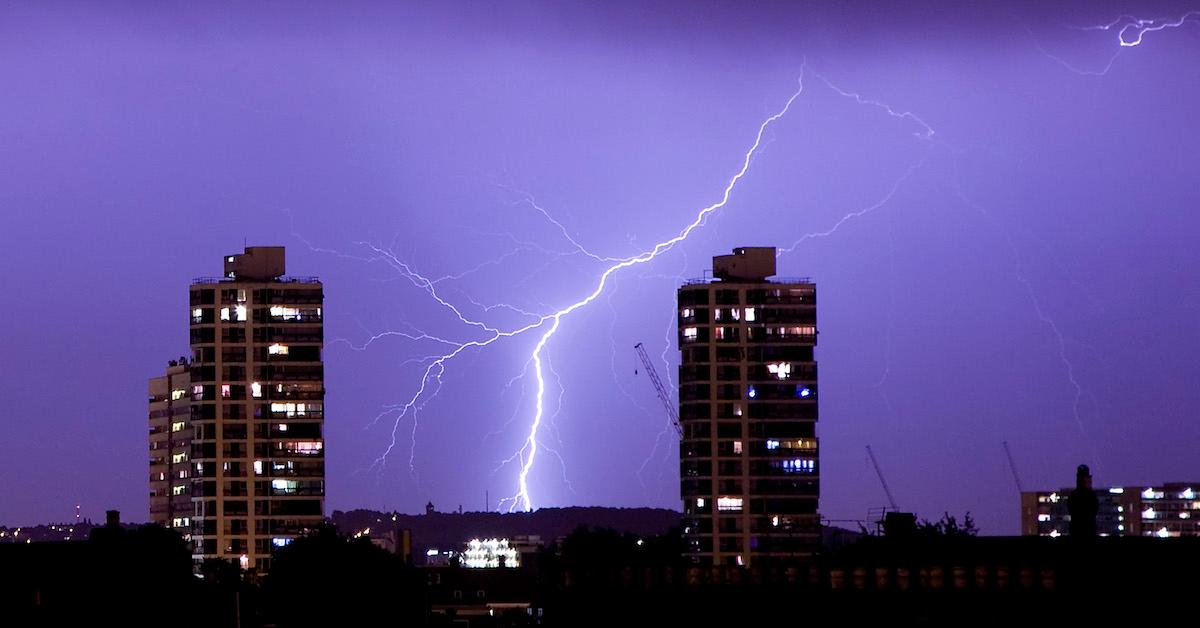 What happens when you get struck by lightning?