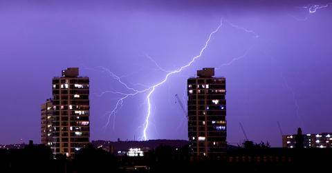 What happens when you get struck by lightning?