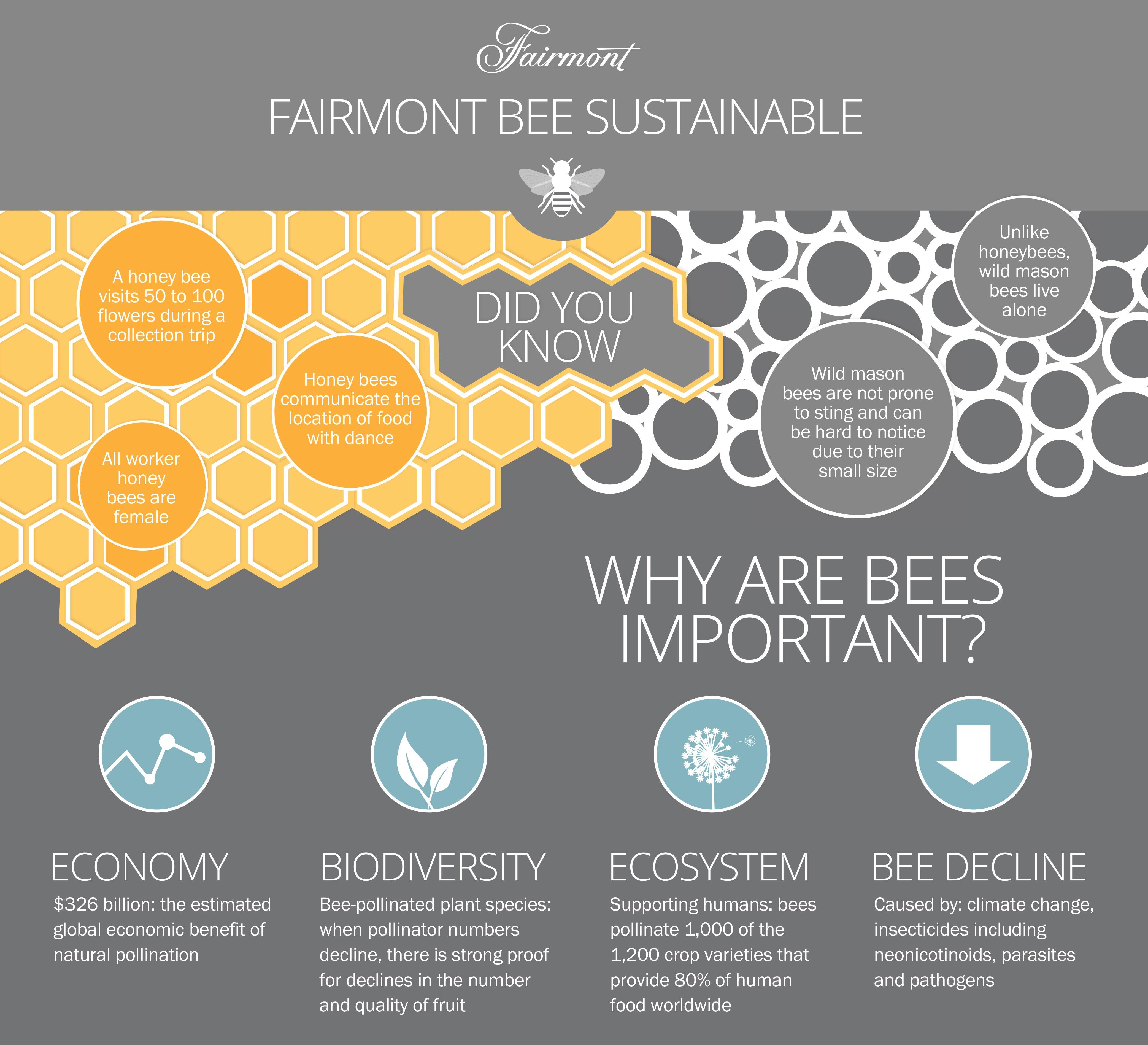 Infographic Fairmont BeeSustainable