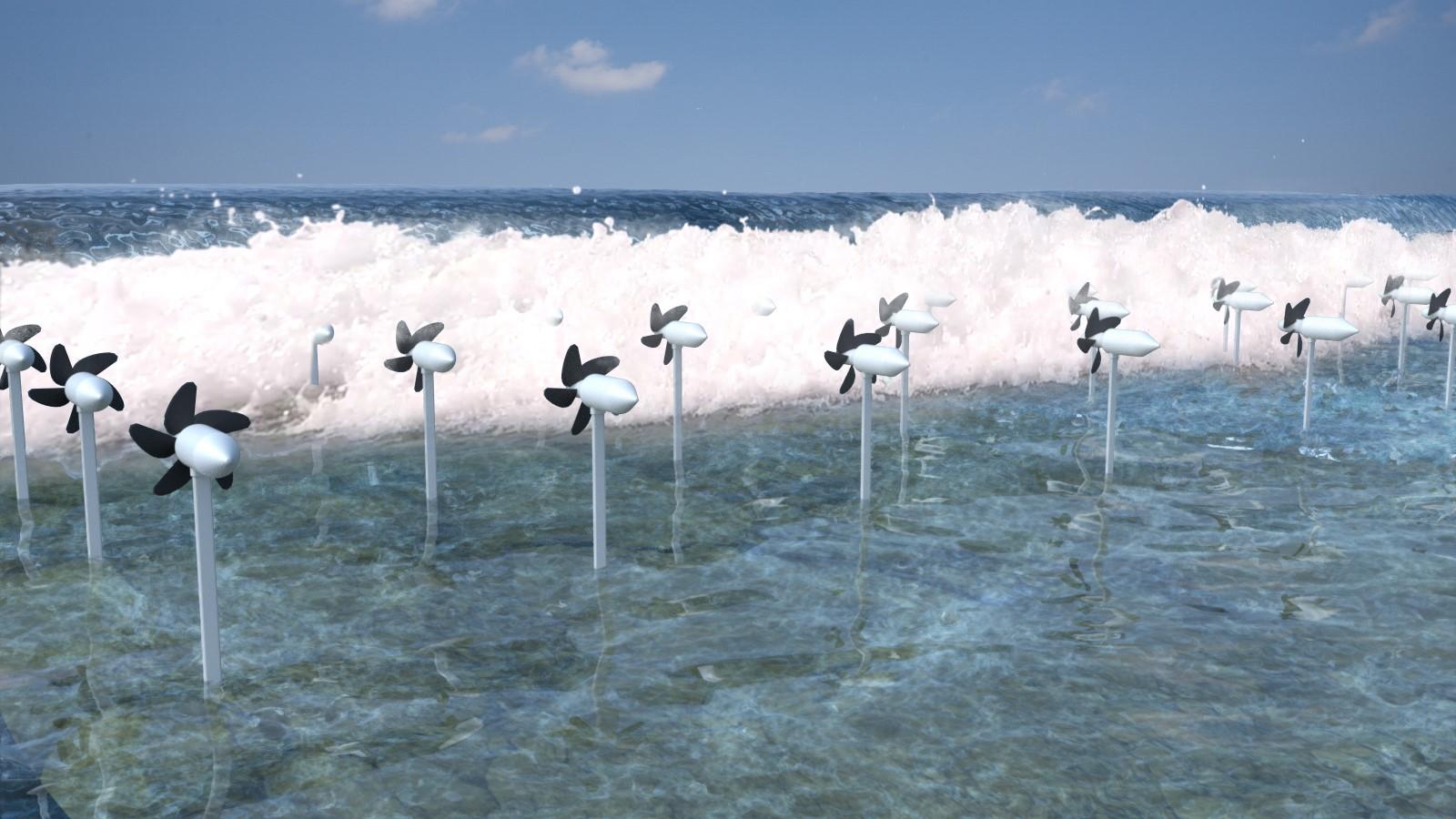 wave energy converter turbines ocean