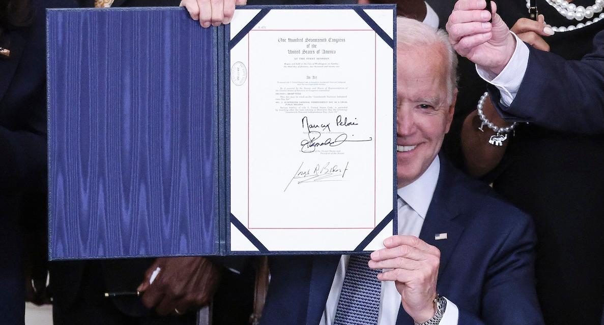 biden juneteenth