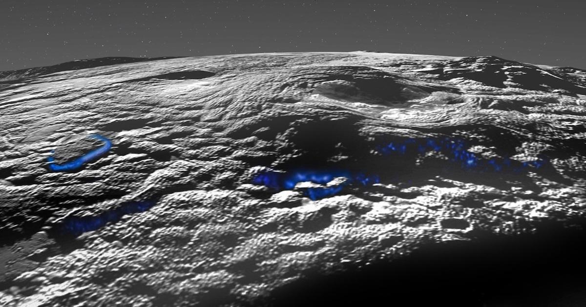 Pluto Ice Volcanoes