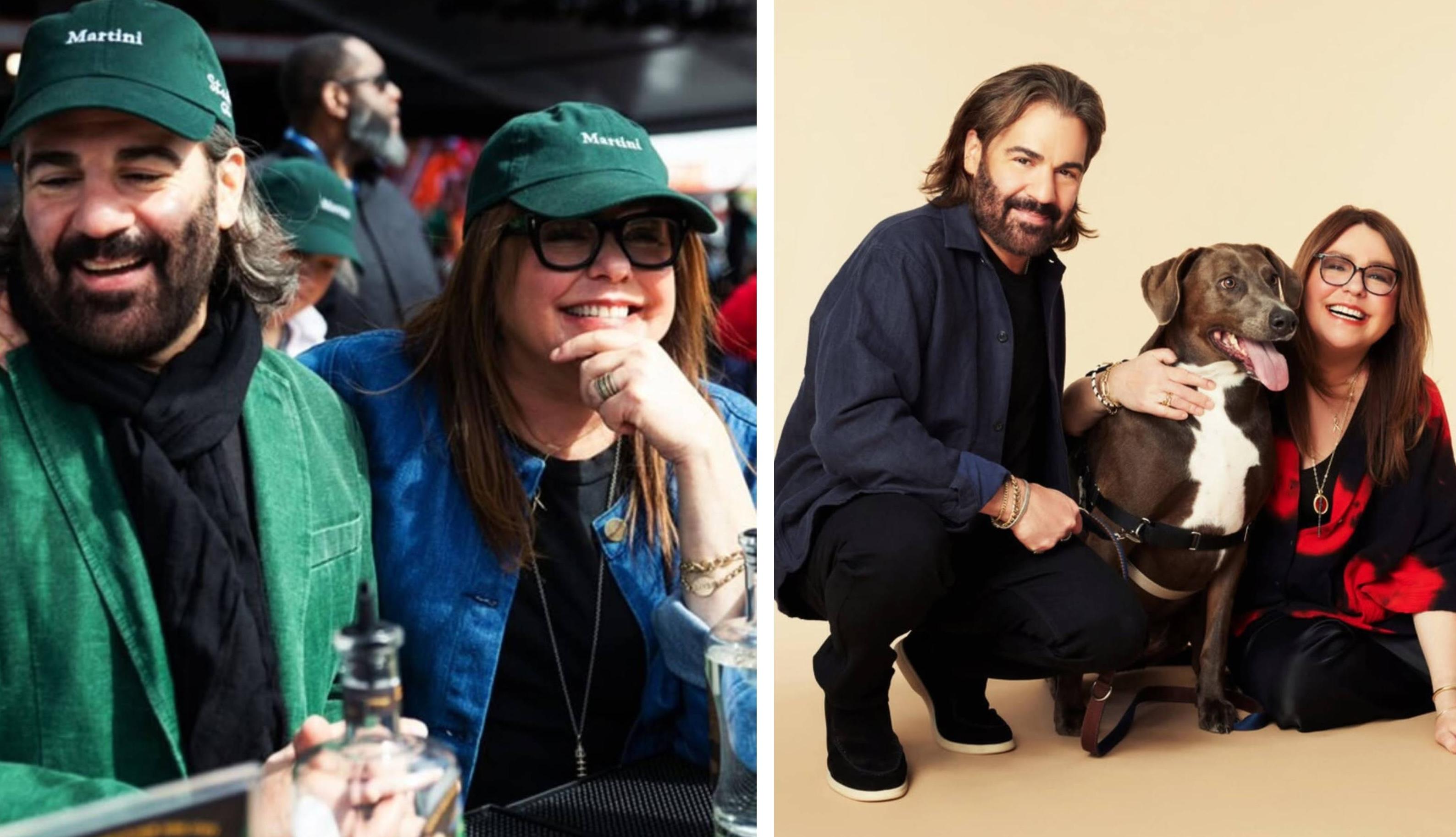 Rachael Ray poses with husband John Cusimano.