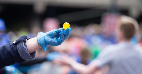 Lucozade Sport ooho London Marathon