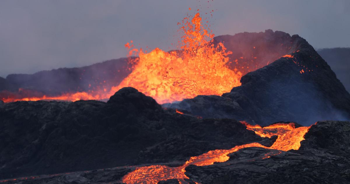 Volcanic activity caused by climate change