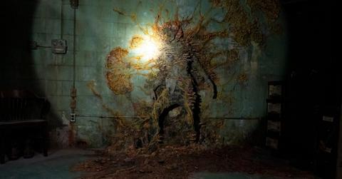 A victim of the Cordyceps fungus from the show The Last of Us
