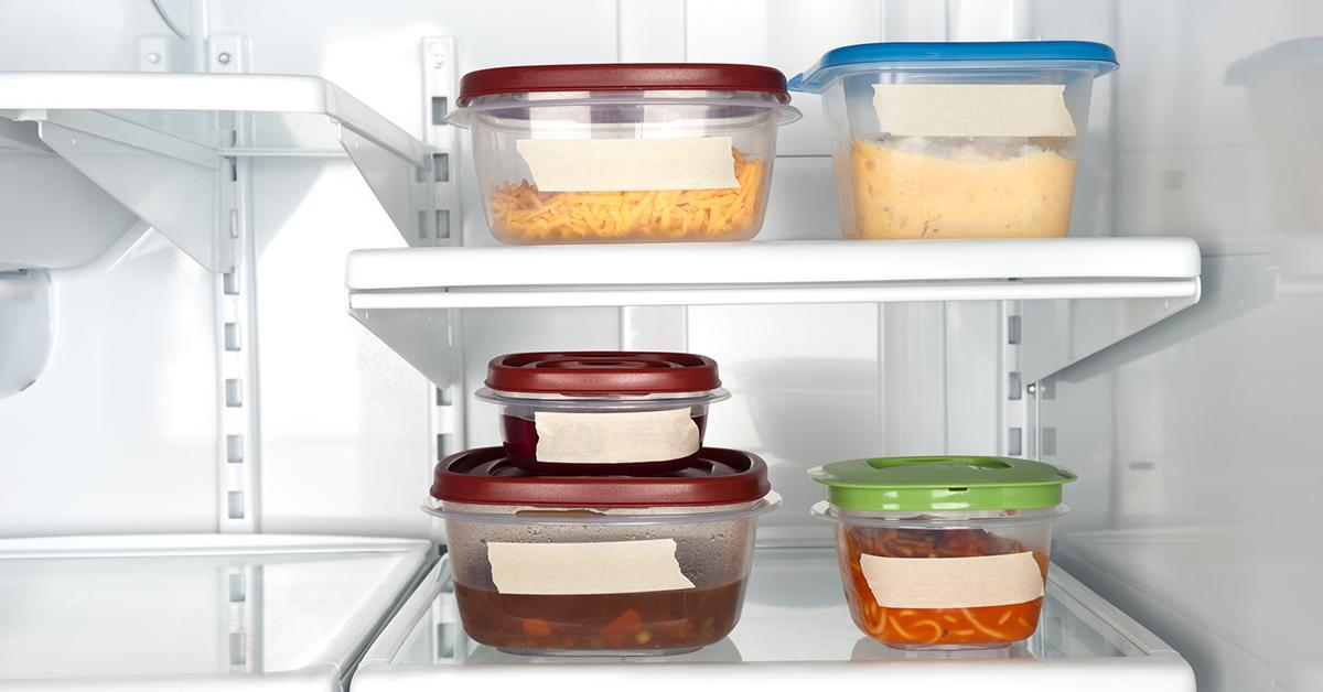 food waste tupperware