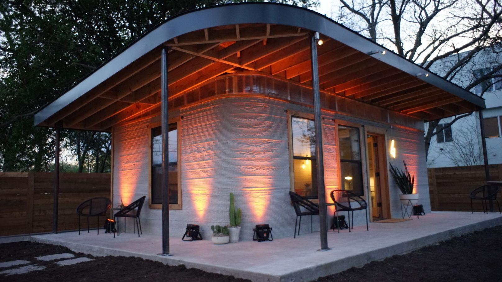 d printed house sxsw austin