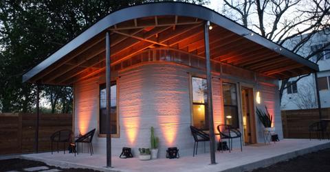 d printed house sxsw austin