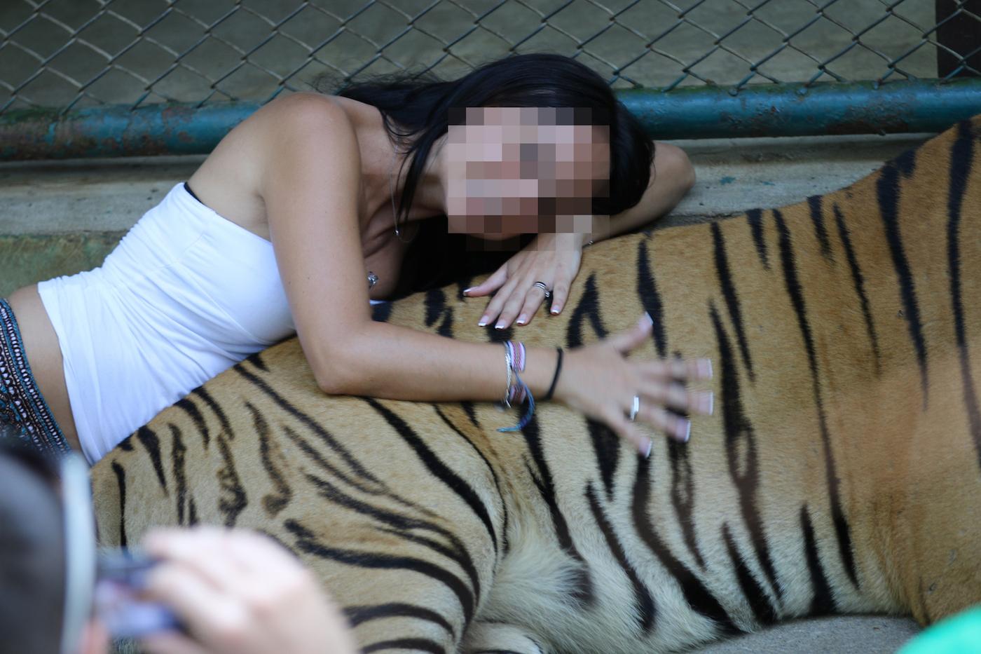 womanwithtiger