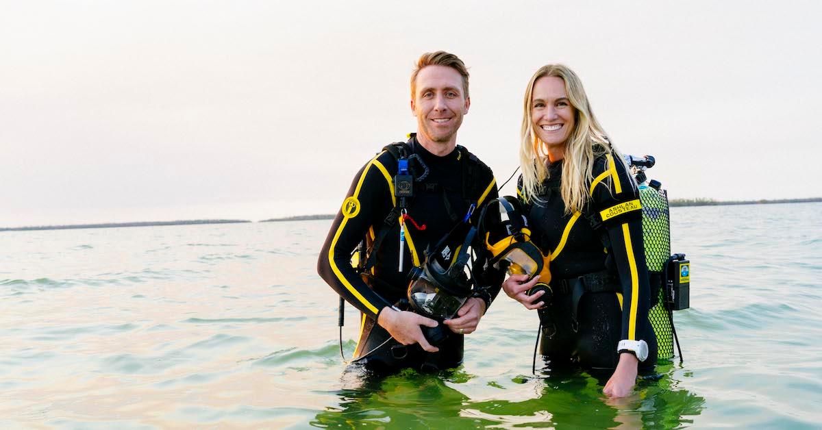 Philippe and Ashlan Cousteau