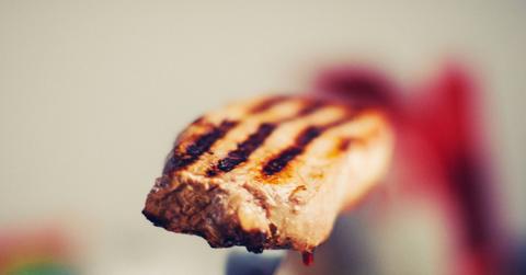 food dinner steak fork