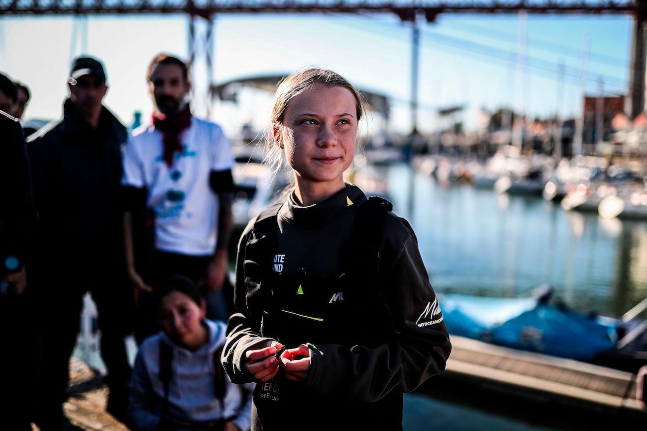 greta thunberg lisbon