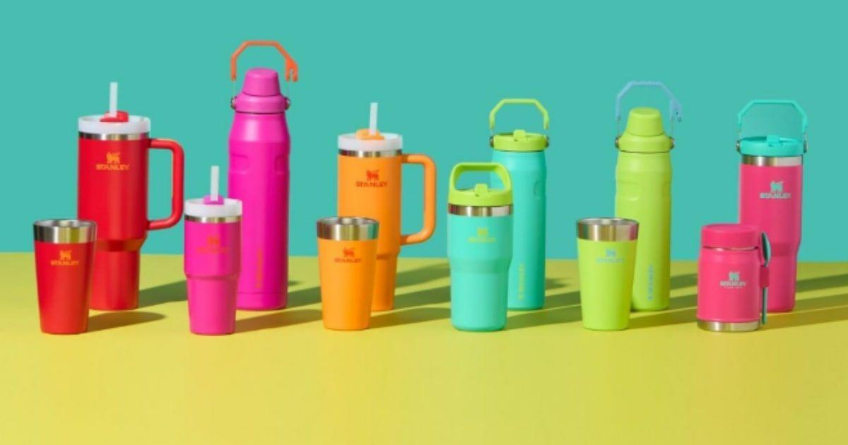 A set of Stanley cups is decorated on the table. (Cover Image Source: Instagram | @stanley_brand)