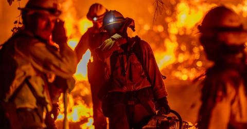 Firefighters trying to quench the wildfires that ravaged Southern California in January 2025 (Cover Image Source: Getty Images | David McNew)