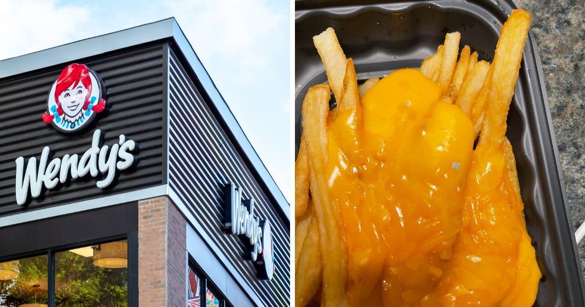 (L) A Wendy's store (Representative Cover Image Source: Getty Images | JHVEPhoto) | (R) Customer shares moldy fries from Wendy's. (Cover Image Source: Reddit | u/NuggetWarrior09)