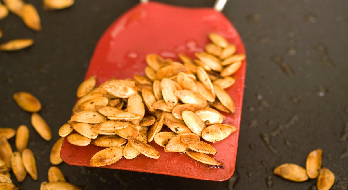 Roasted pumpkin seeds