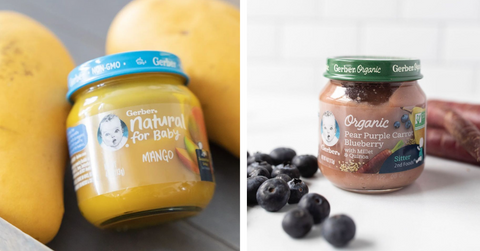 Gerber baby food