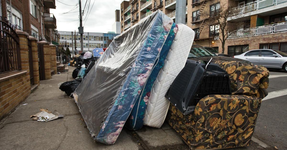 sunnyvale ca bed mattress trash