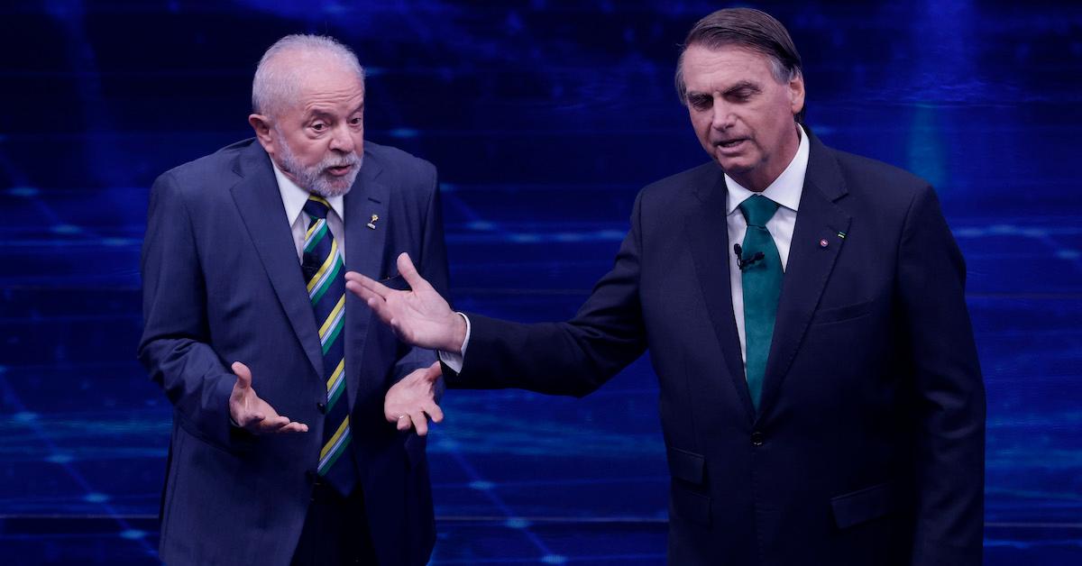 Luiz Inácio Lula da Silva and Jair Bolsonaro