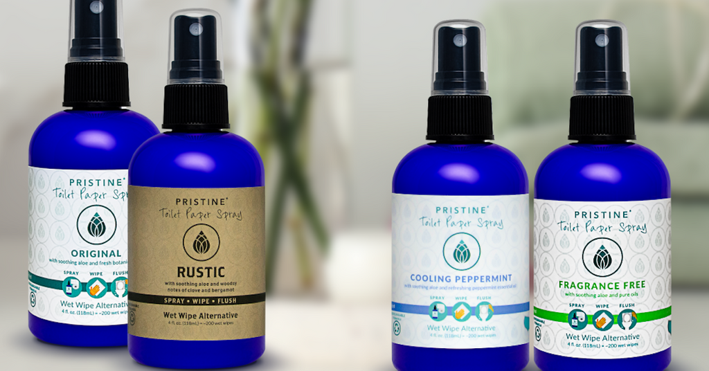 Pristine Toilet Paper Spray Sustainably Replaces Wet Wipes