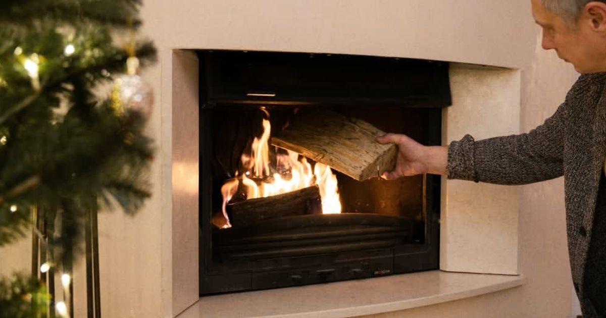 Man adding wood to fireplace (Representative Cover Image Source: Pexels | Pavel Danilyuk)