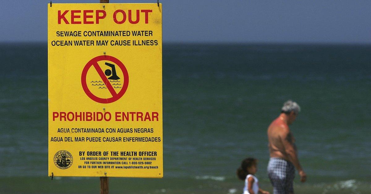 Sewage Spill in Newport Beach