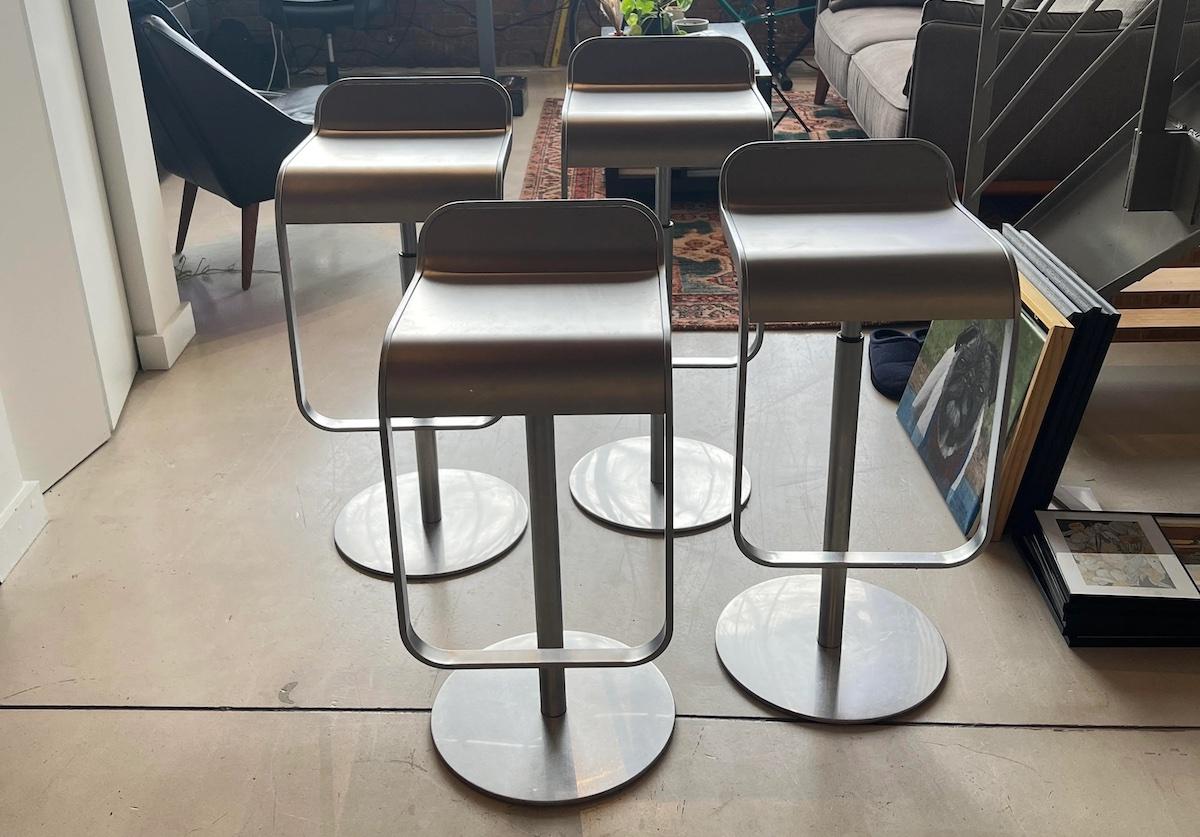 Shopper Thrifts Lapalma Lem Barstools for Major Discount