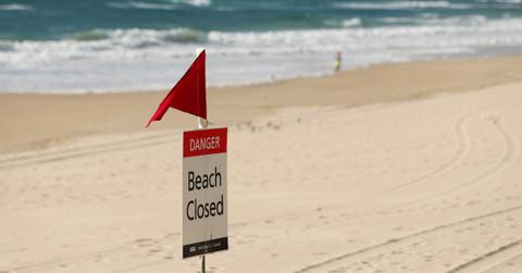 Beach Closed