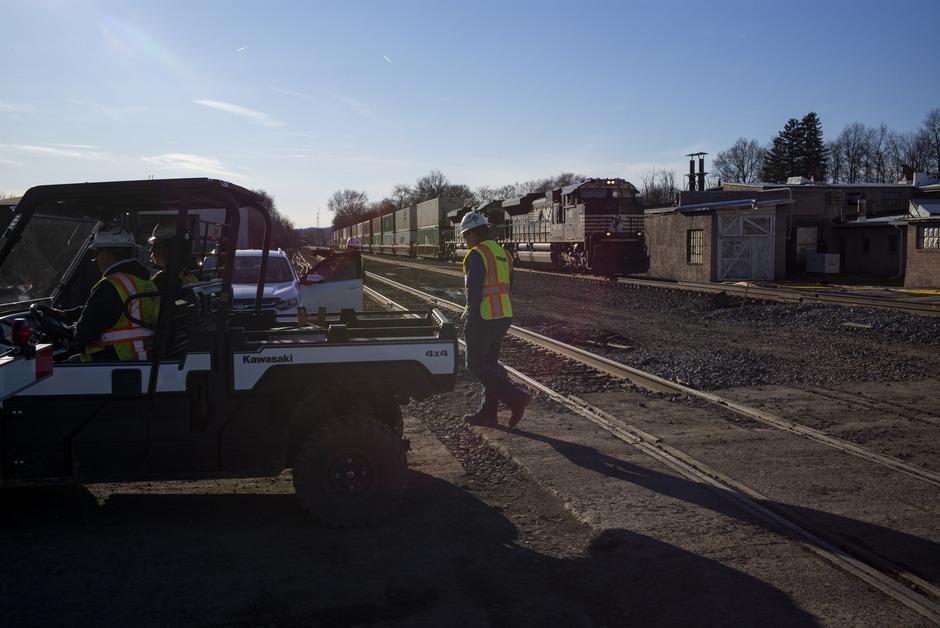 Train derailment in Ohio