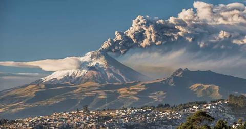 Volcanic eruption spewing enormous plumes of gas and ash to billow into the skies (Representative Cover Image Source: Getty Images | Henri Laduc)