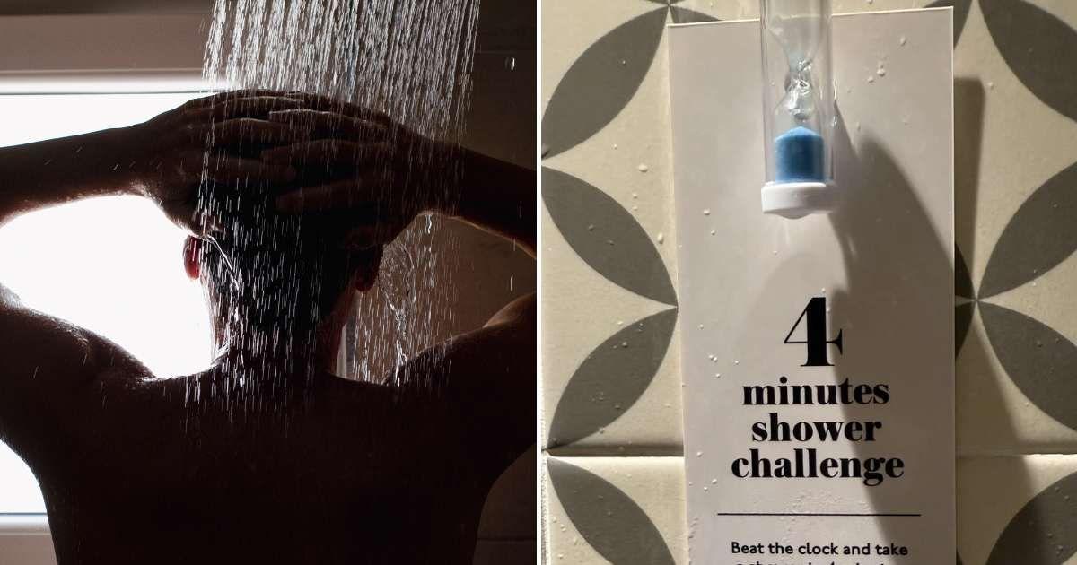 (L) Man having a refreshing shower at the hotel. (Representative Cover Image Source: Getty Images | Emilija Manevska) | (R) Shower challenge in hotel. (Cover Image Source: Reddit | u/isthisgaslighting)