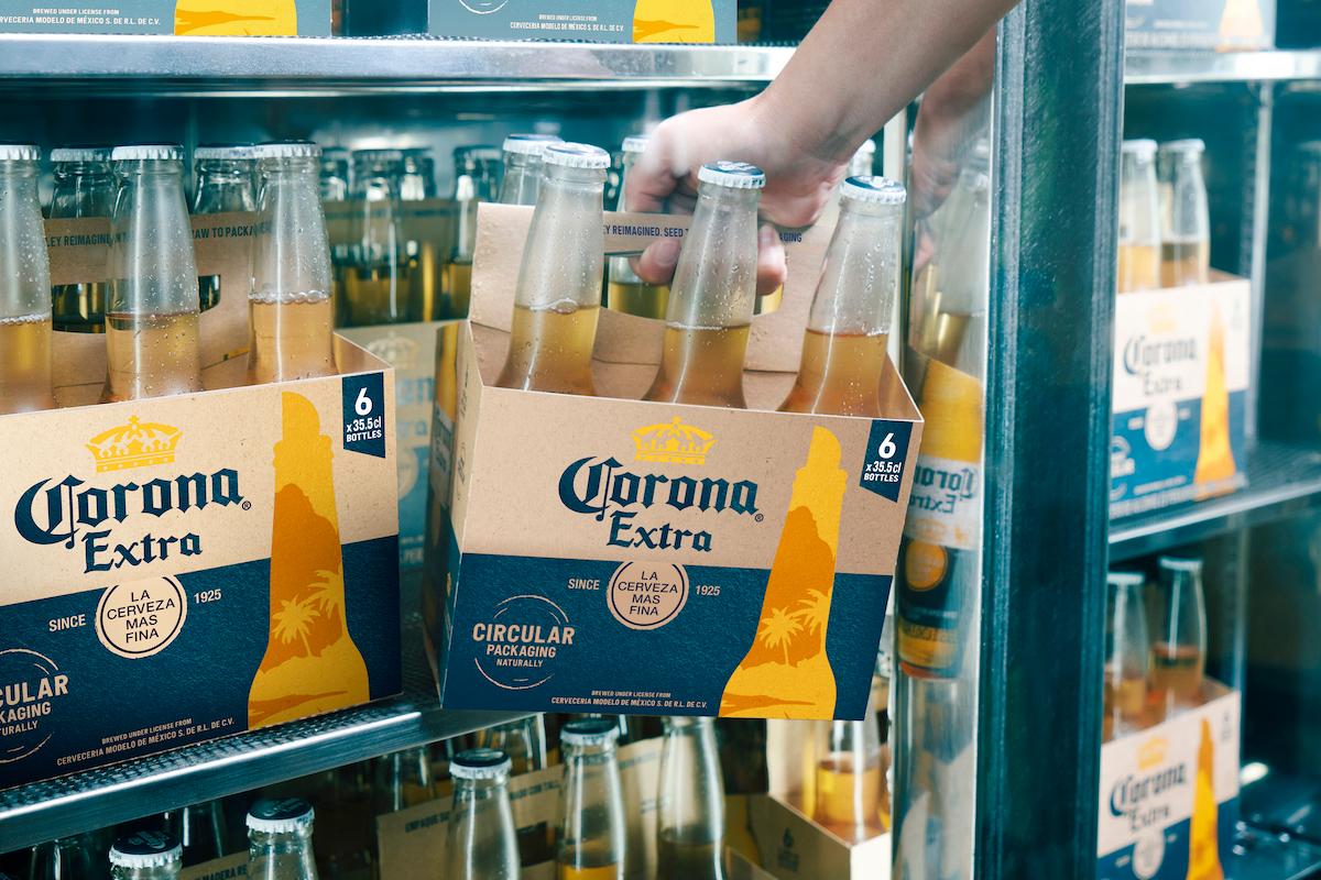 Corona's Biodegradable SixPacks Are Made From Barley Waste