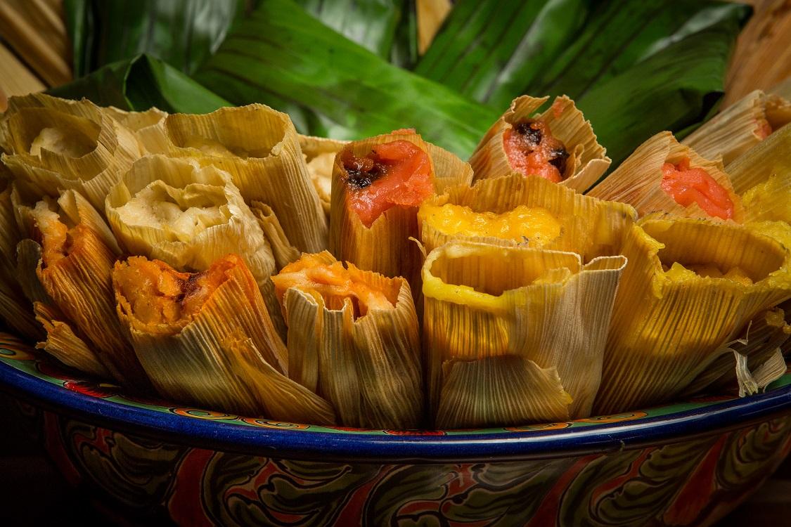 Assorted savory and sweet tamales from Arnaldo Richards' Picos.