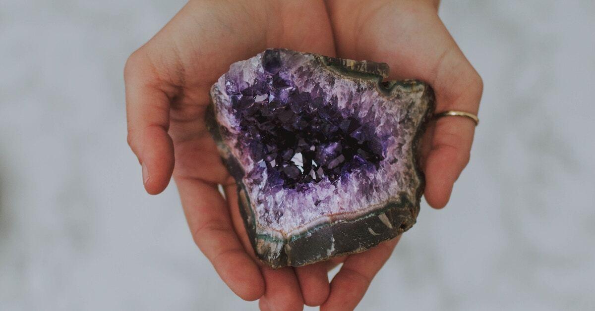 Amethyst Rough Stone  Earthbound Trading Co.