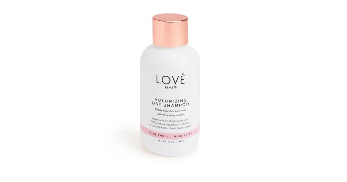 love hair all natural dry shampoo