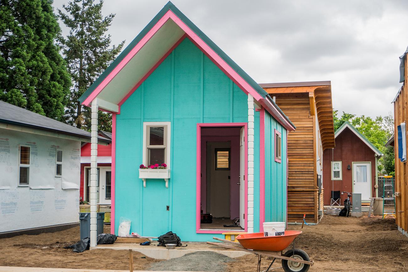 3D Printing Tiny Homes  . Workers Had To Manually Paint It And.